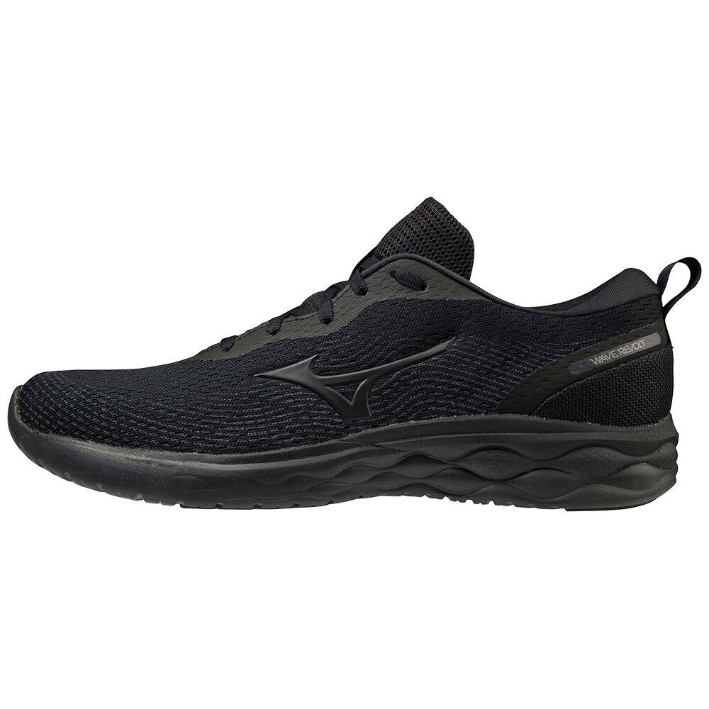 Mizuno Men's Running Shoes Wave Revolt Obsidian - YJGSKNO-34